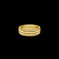 Triple Row Pavé Band