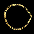 Bold Flat Link Chain Necklace