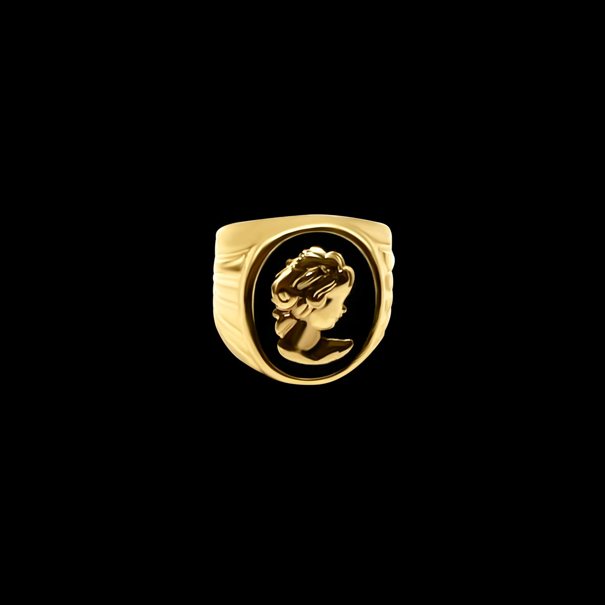 Cameo Signet Ring