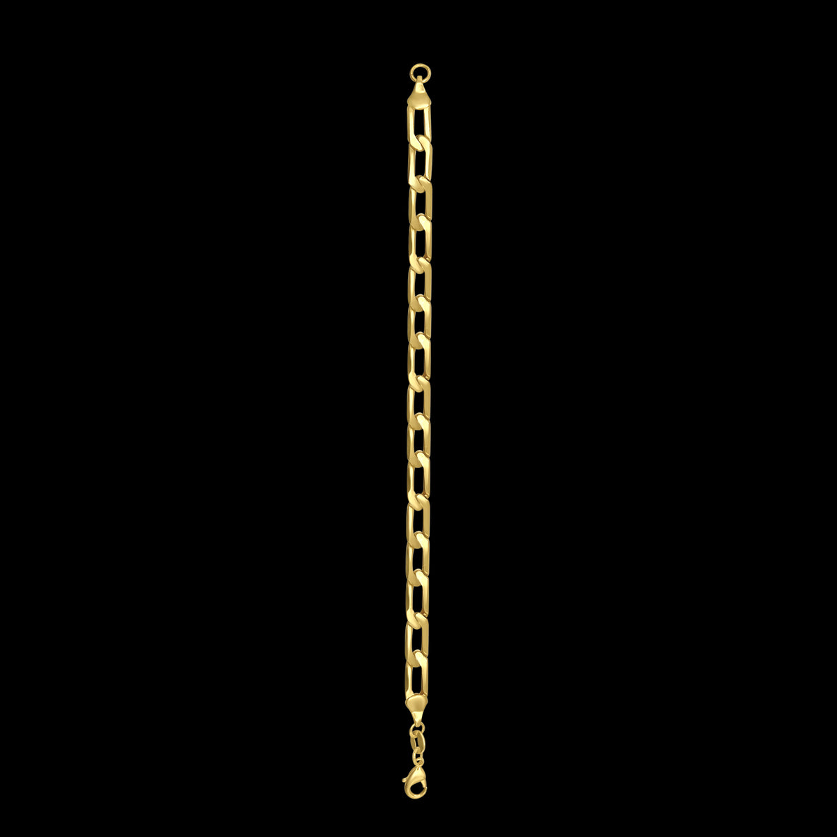 Flat Link Chain Bracelet